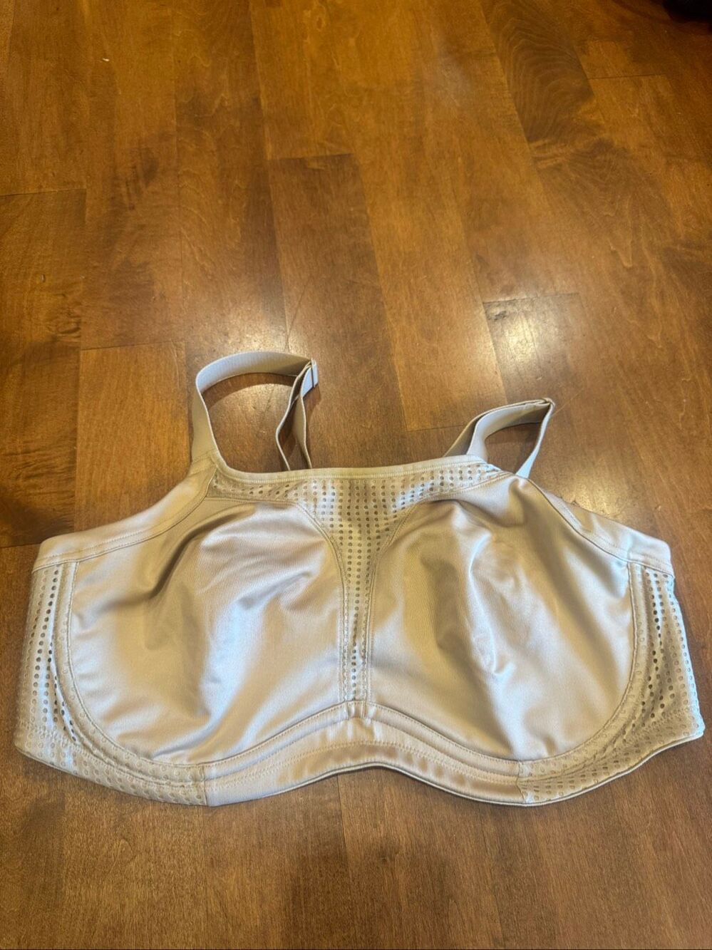 Soma Sport Max Support Underwire Sports Bra Women’s 42D Nude Beige